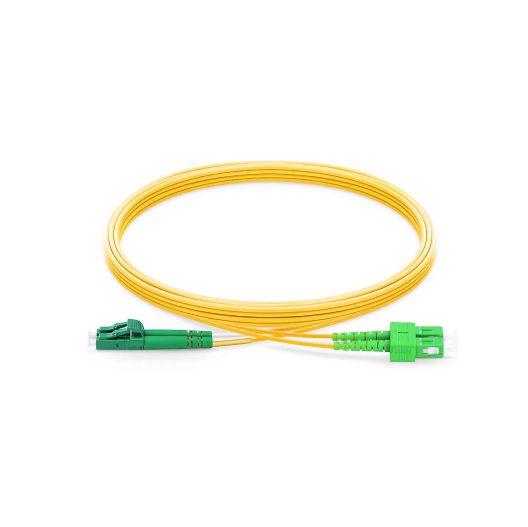 Infinique Patch Cord SC-LC APC Singlemode Duplex 3M