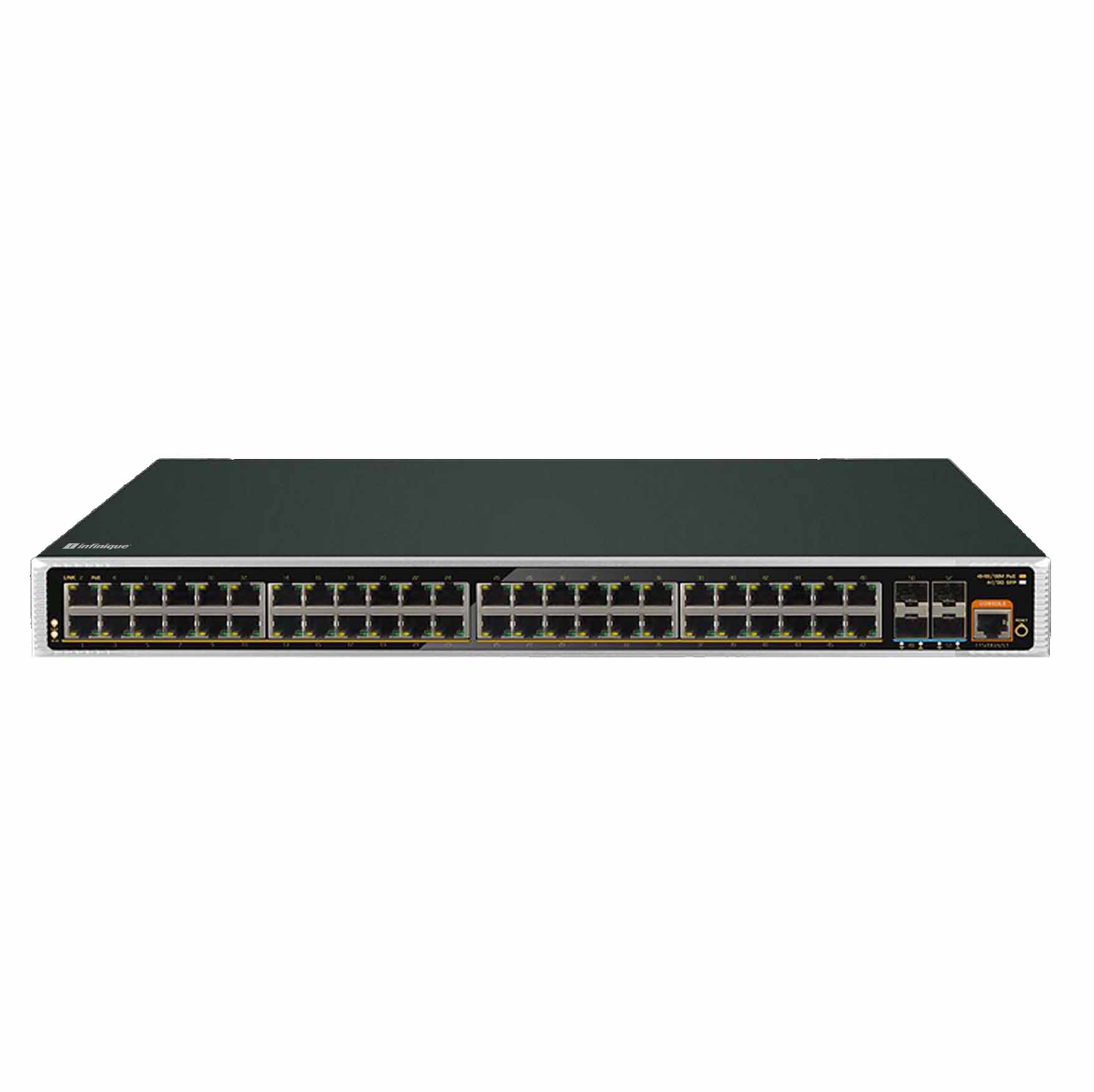 Infinique Industrial Grade 48 Ports PoE+ Managed Switch