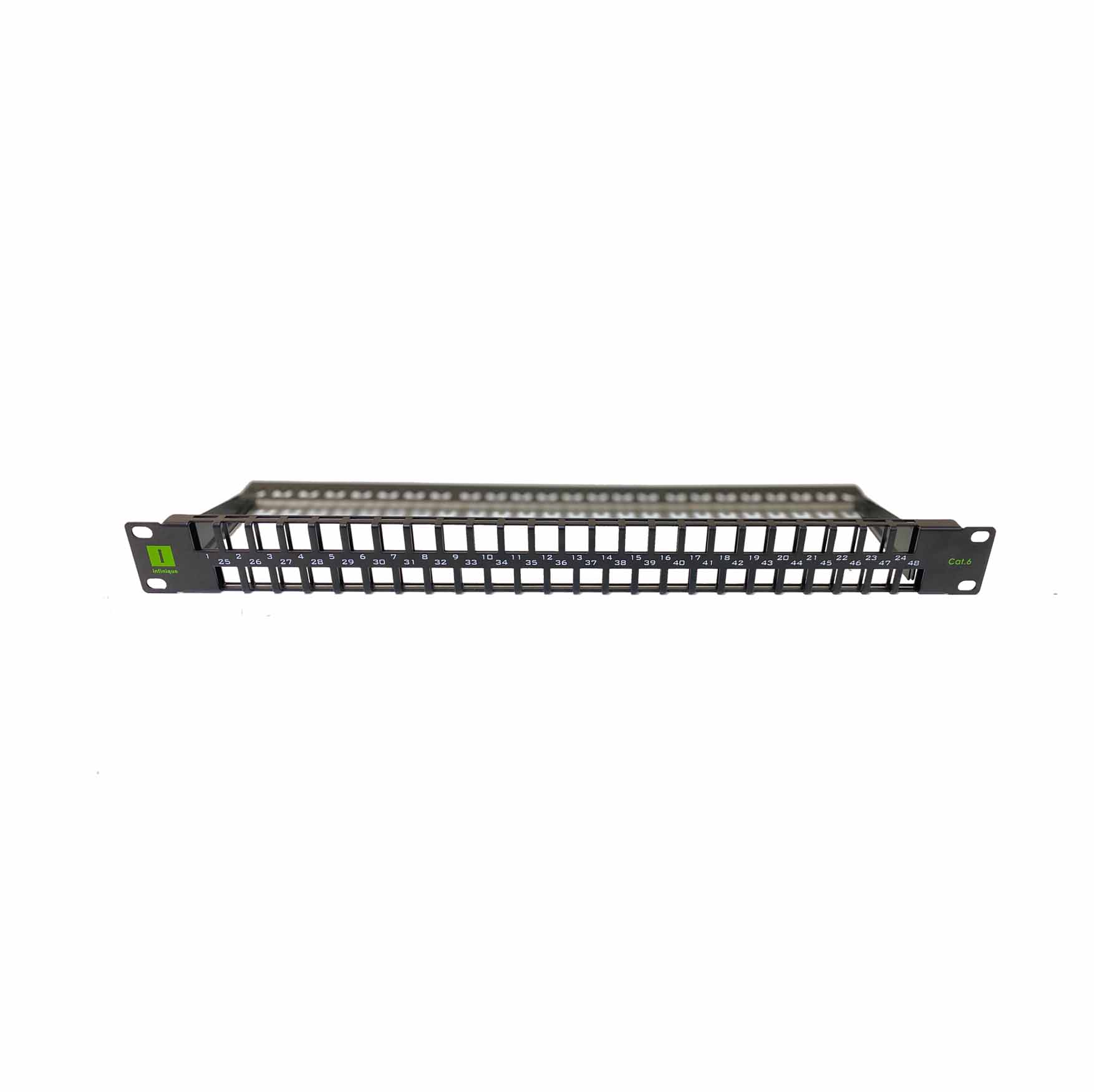 Infinique Unloaded Patch Panel, 48 Ports